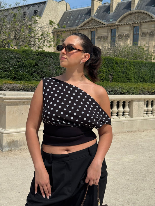 NoirMuse™ - One Shoulder Top