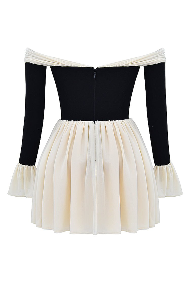 BowBust™ Off-Shoulder Mini Dress