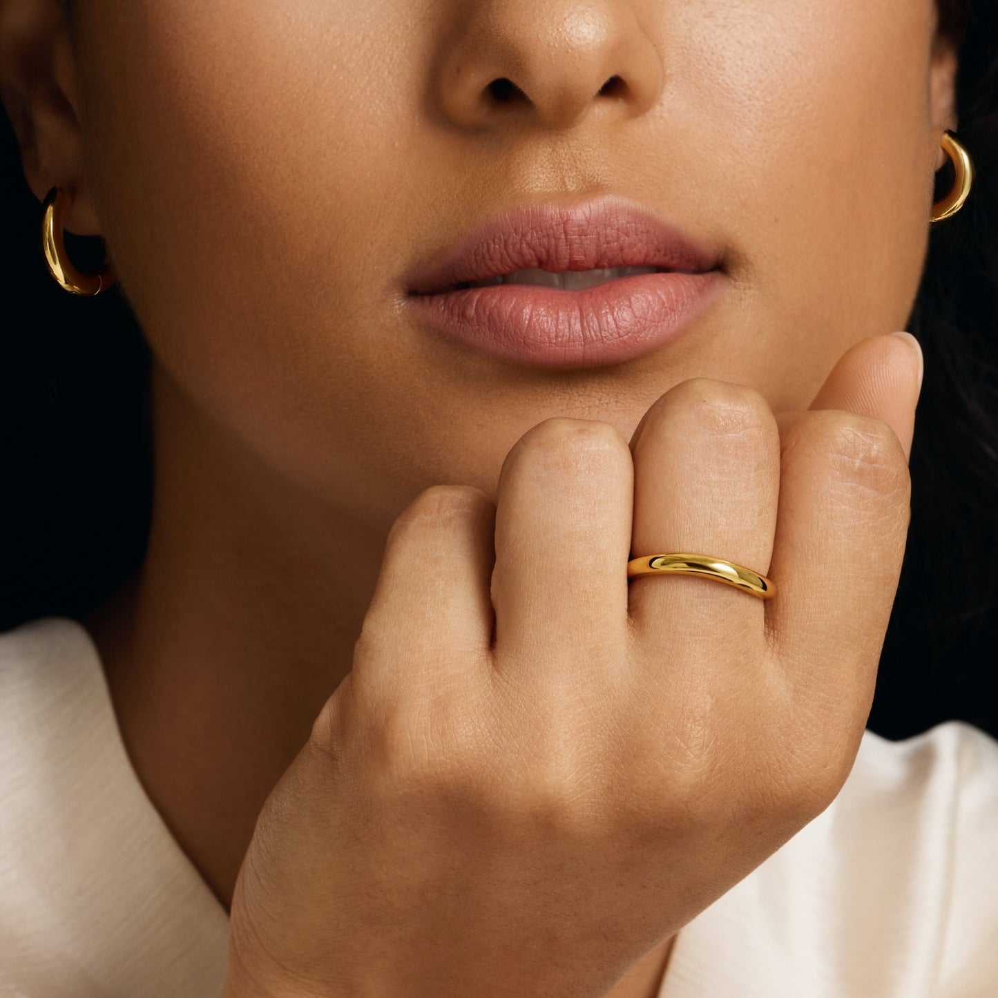 Curved Classic Ring