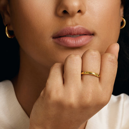 Curved Classic Ring