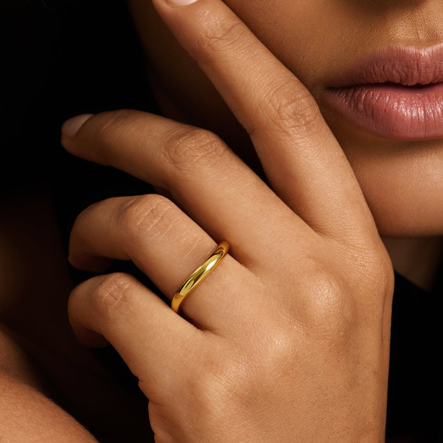 Curved Classic Ring