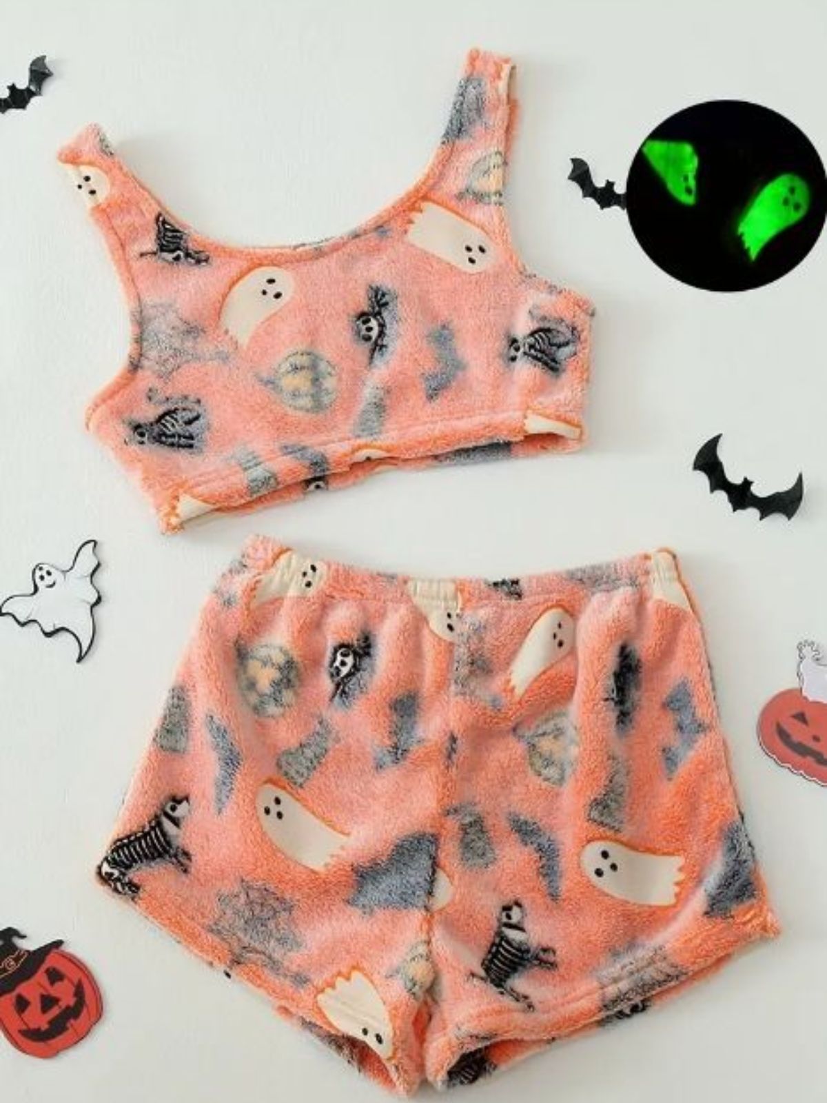 GhostComfy™ Fleece Pajama Set