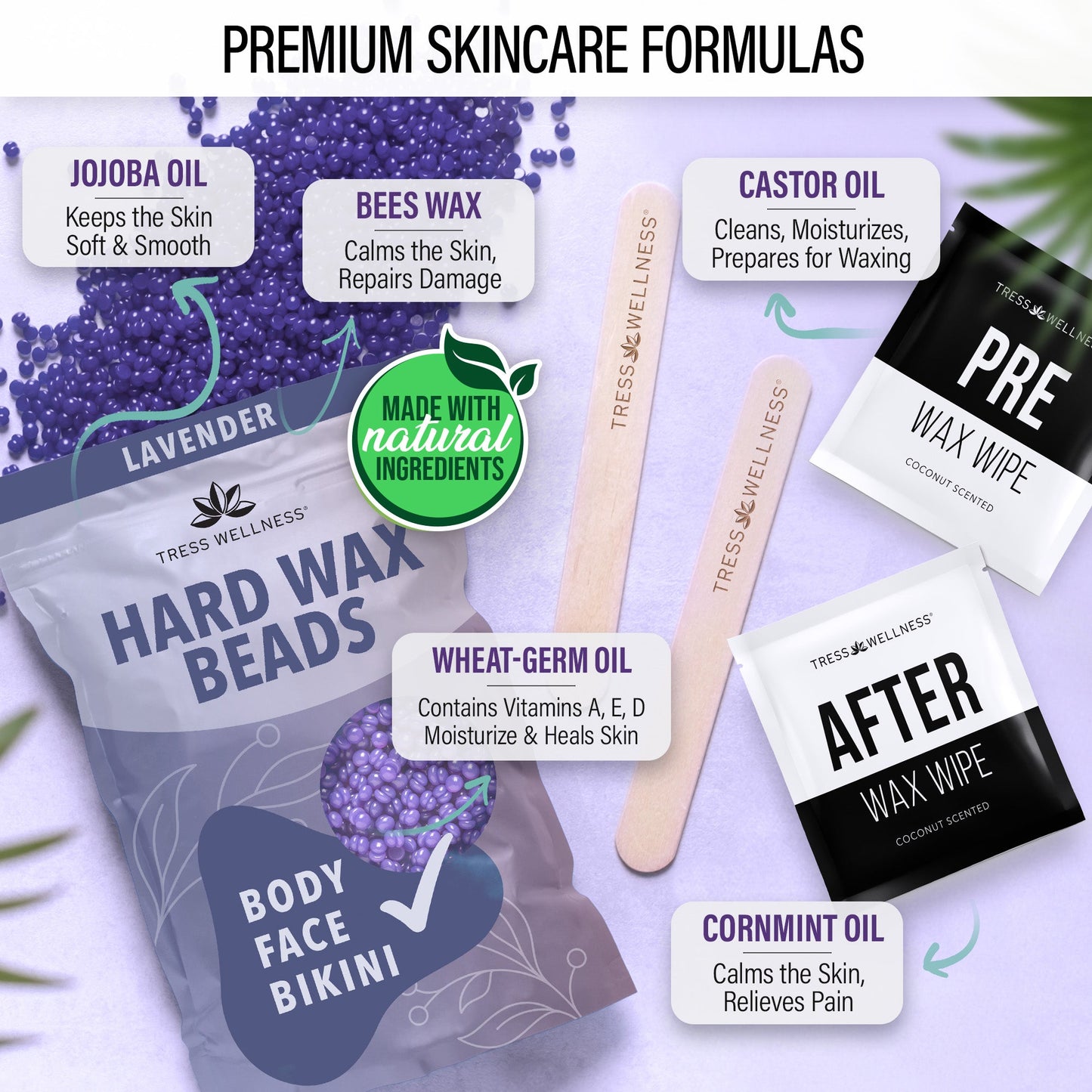 Bare Bliss All-In-One Wax Kit