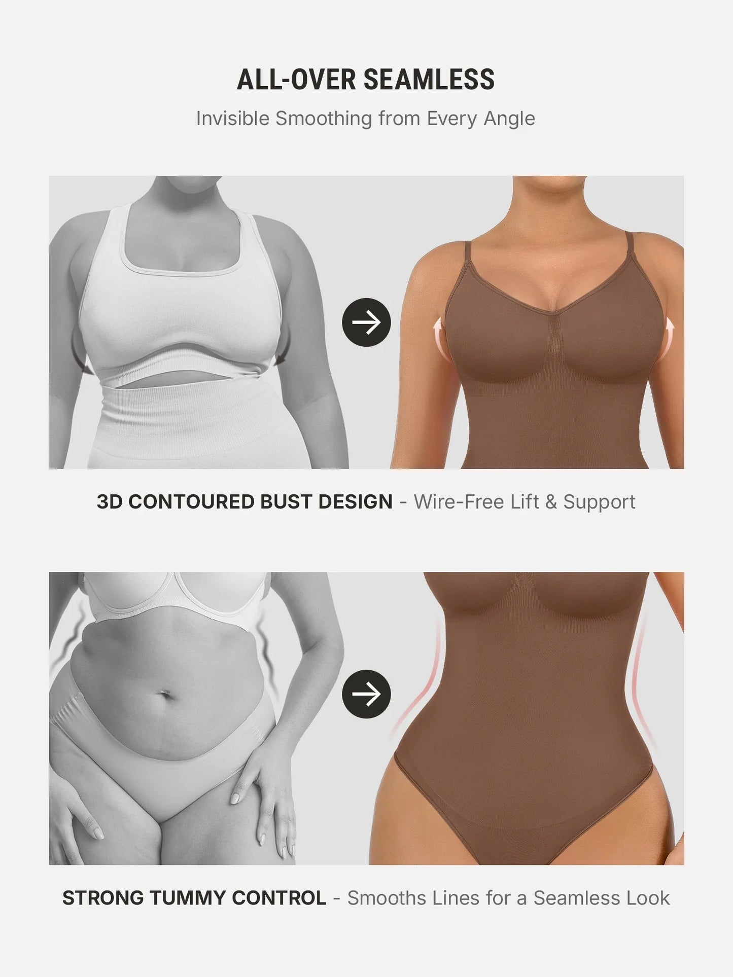 Snatched Waist Seamless Bodysuit