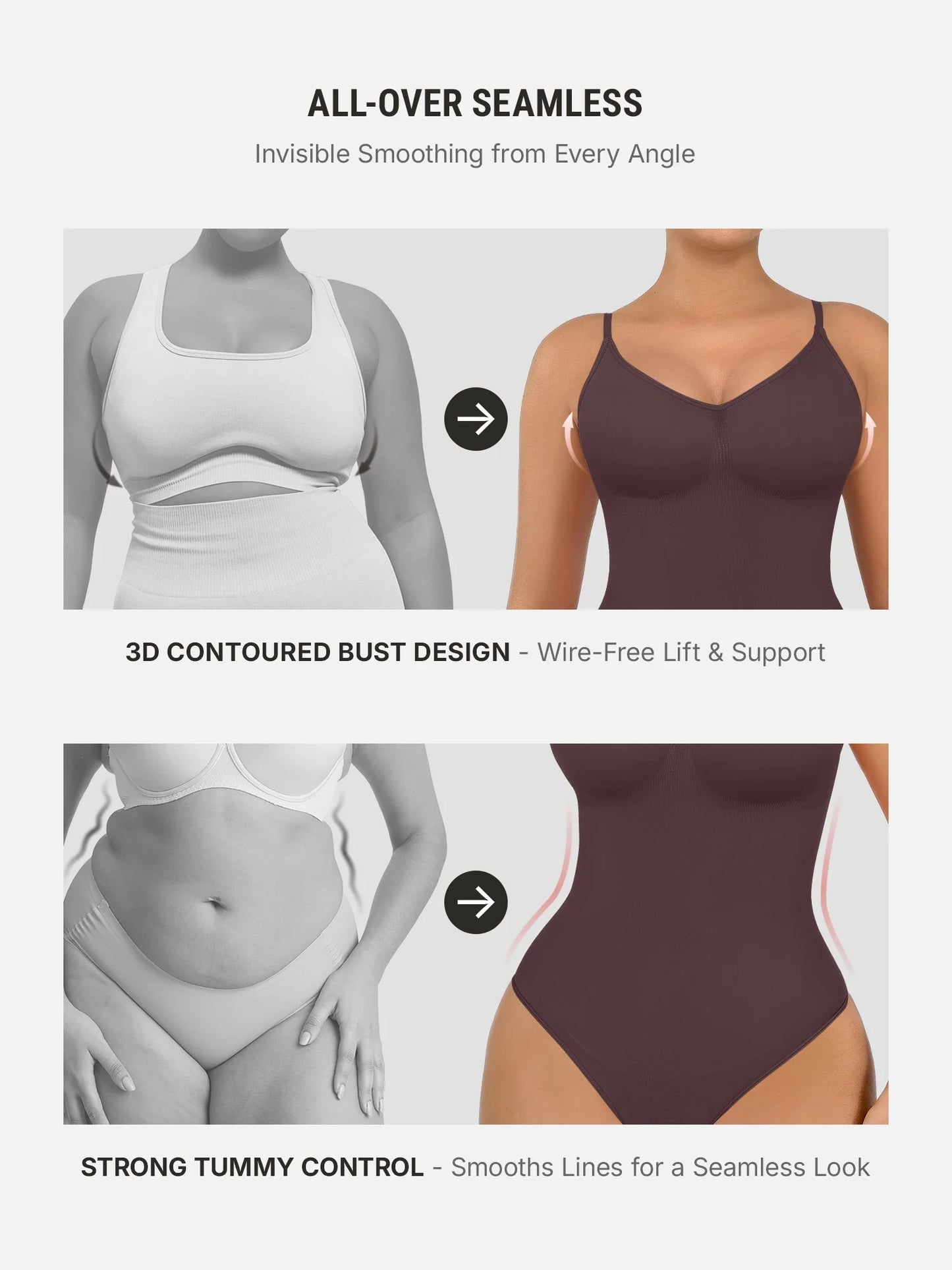 Snatched Waist Seamless Bodysuit