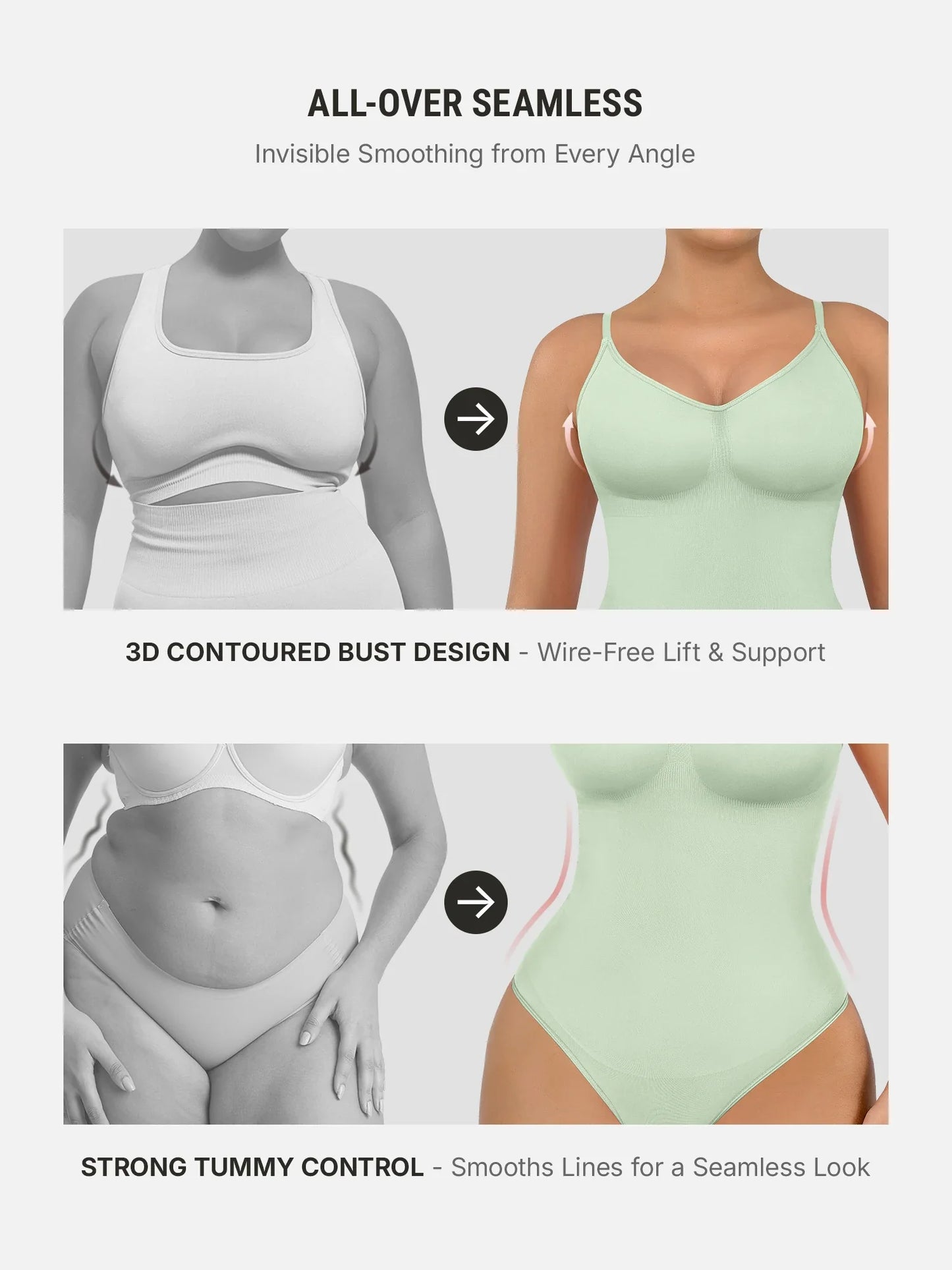 Snatched Waist Seamless Bodysuit