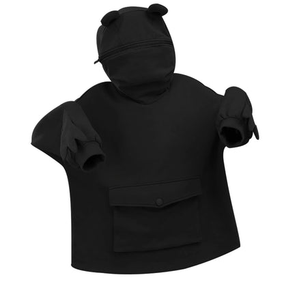 CubiZip™ - Bear Pocket Hoodie