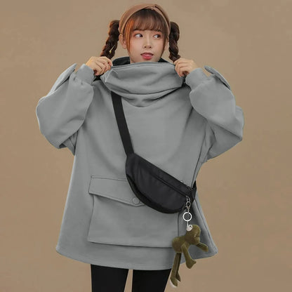 CubiZip™ - Bear Pocket Hoodie