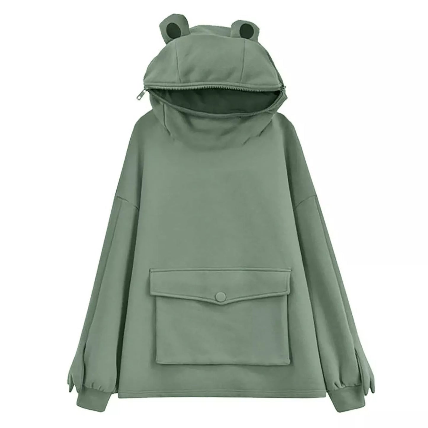 CubiZip™ - Bear Pocket Hoodie