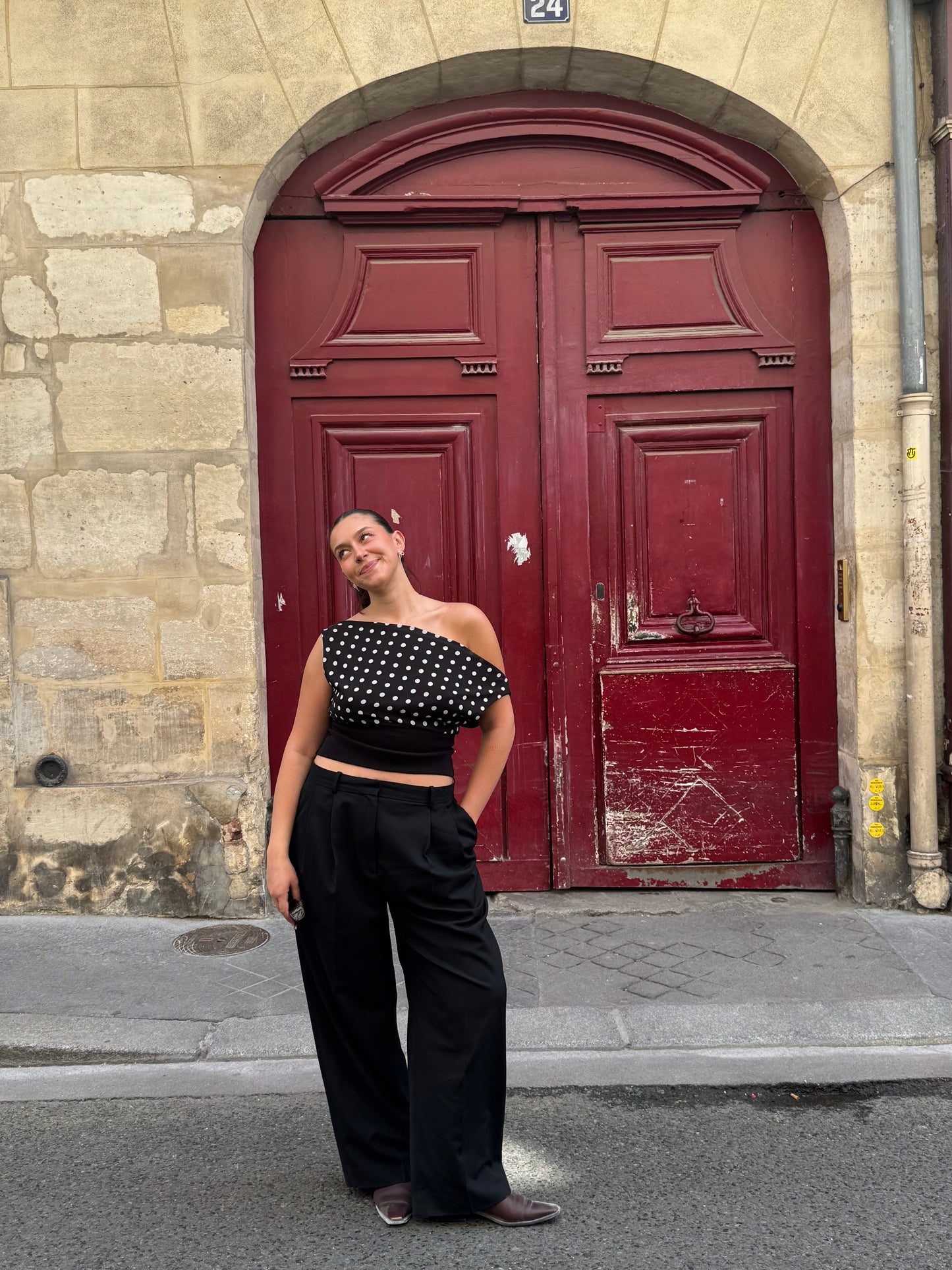 NoirMuse™ - One Shoulder Top