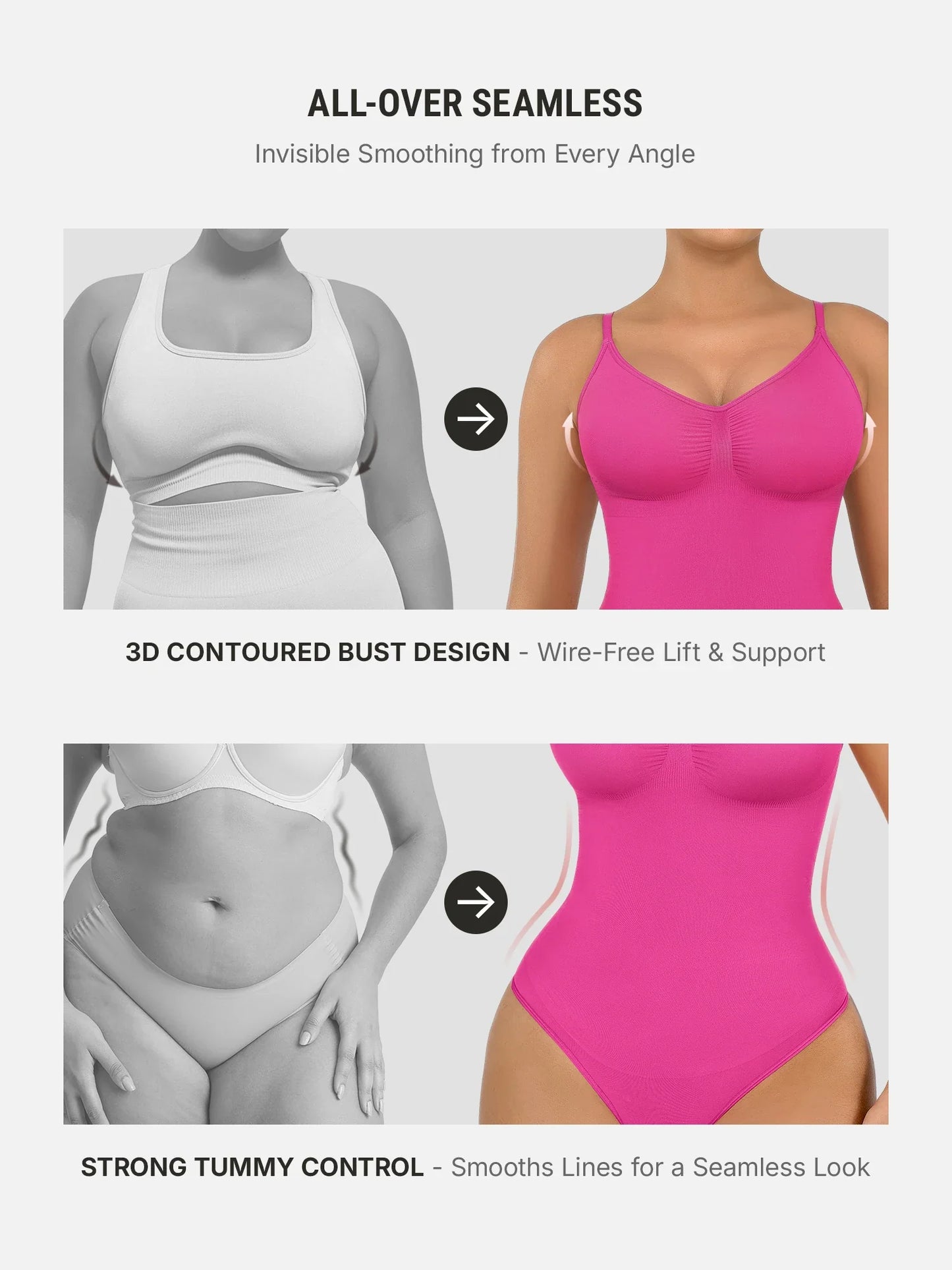 Snatched Waist Seamless Bodysuit
