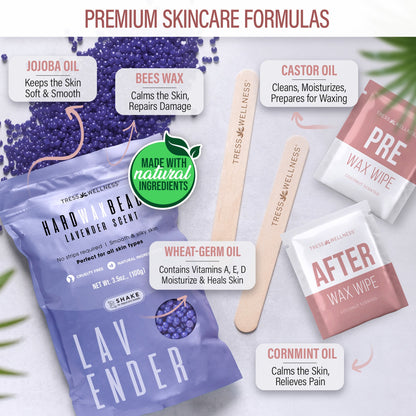 Bare Bliss All-In-One Wax Kit