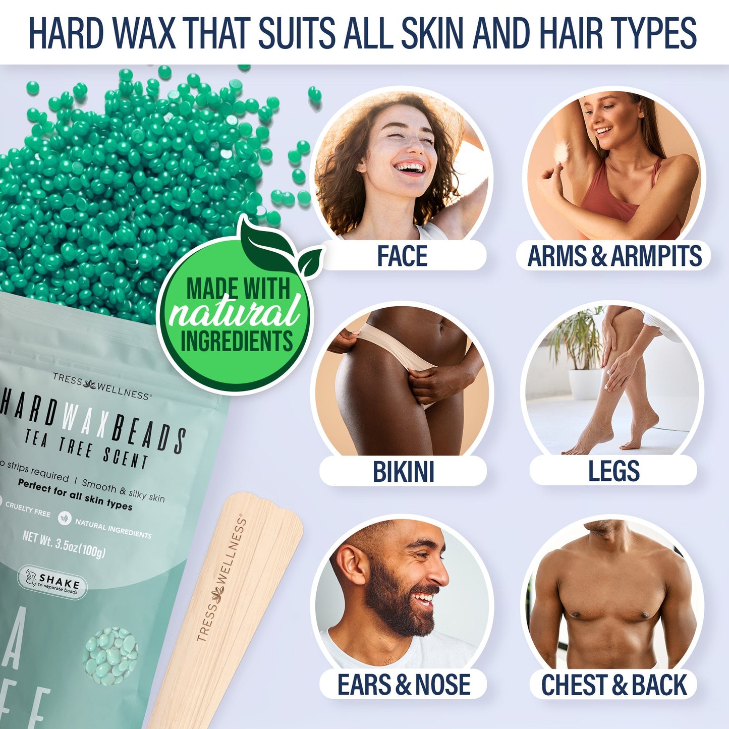Bare Bliss All-In-One Wax Kit