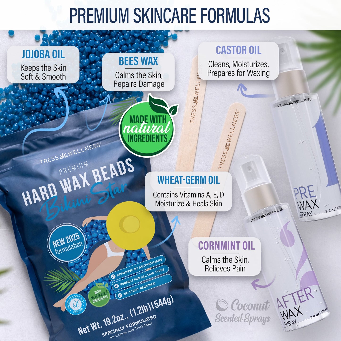Bare Bliss All-In-One Wax Kit