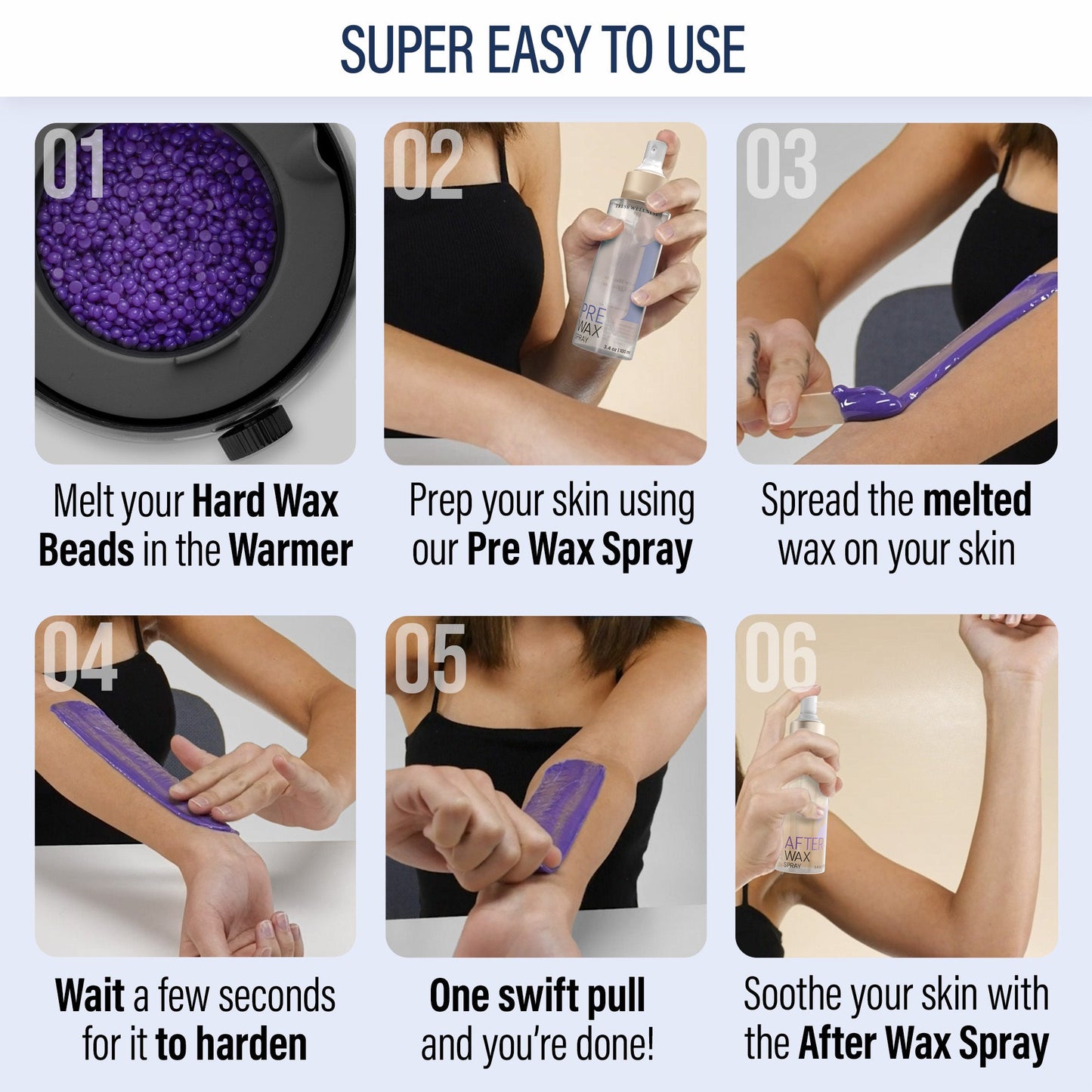 Bare Bliss All-In-One Wax Kit