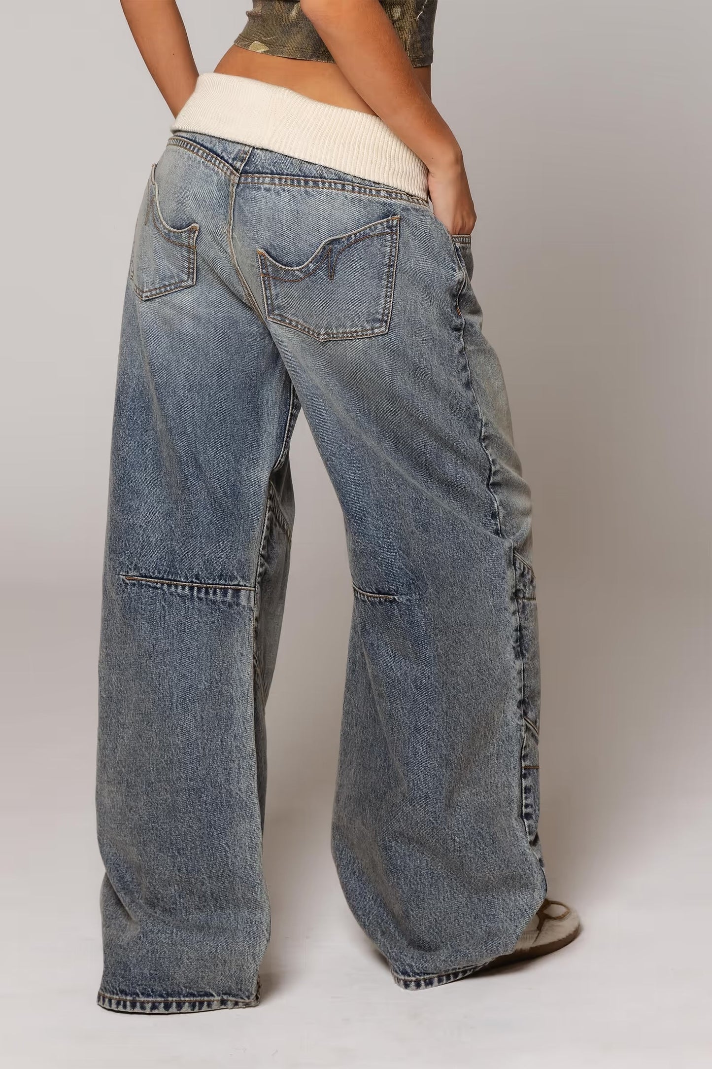 WavePatch™ Wide Leg Jeans