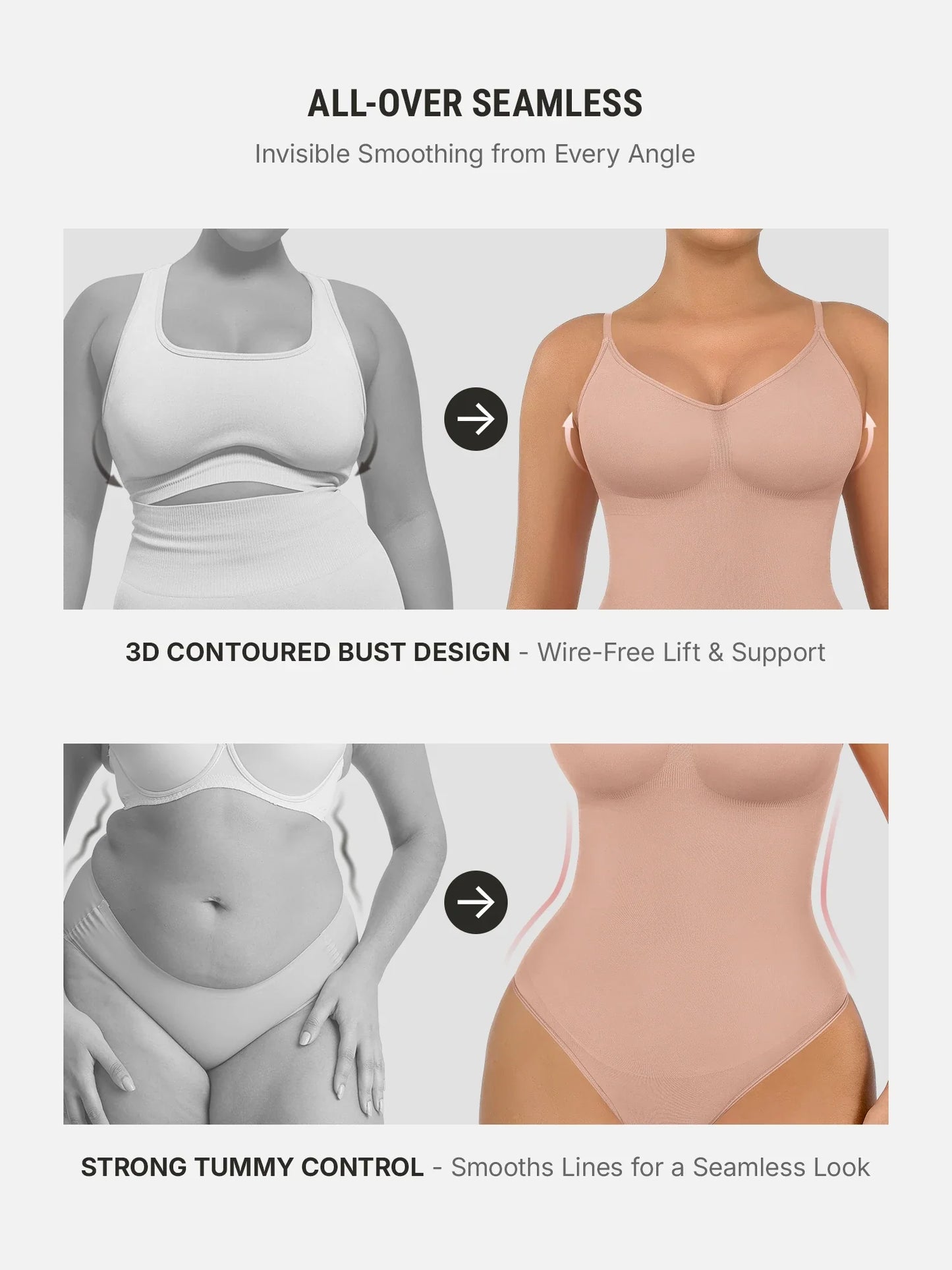 Snatched Waist Seamless Bodysuit