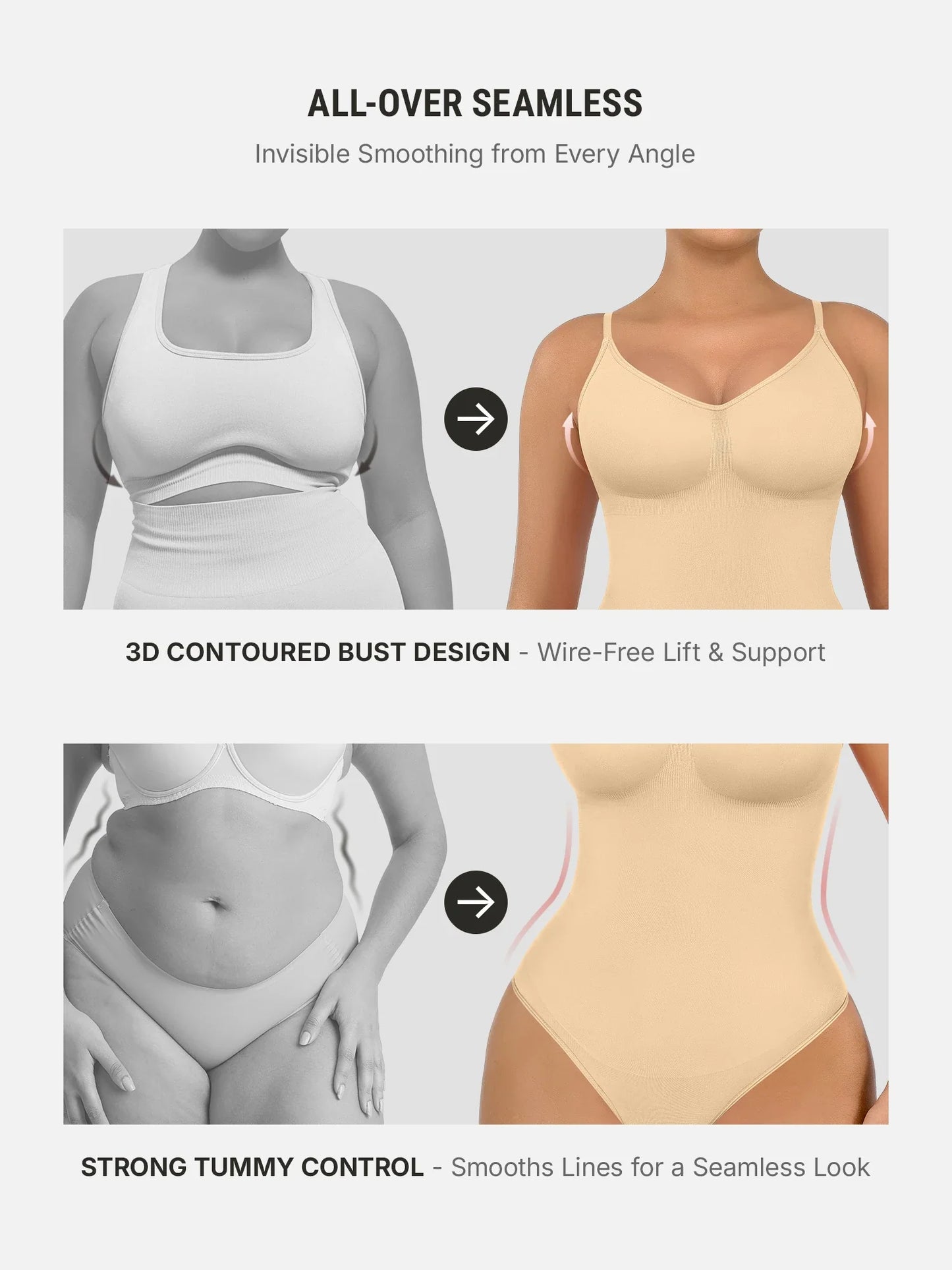 Snatched Waist Seamless Bodysuit