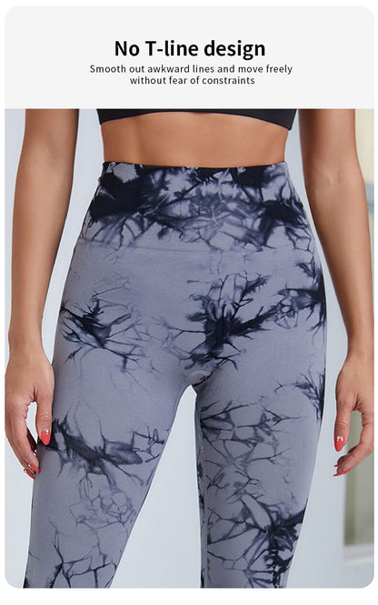 PeachForm™ Tie Dye Leggings