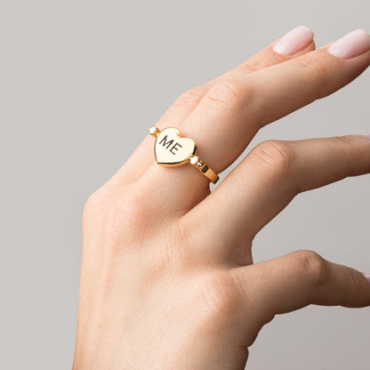 Me+You Flip Ring