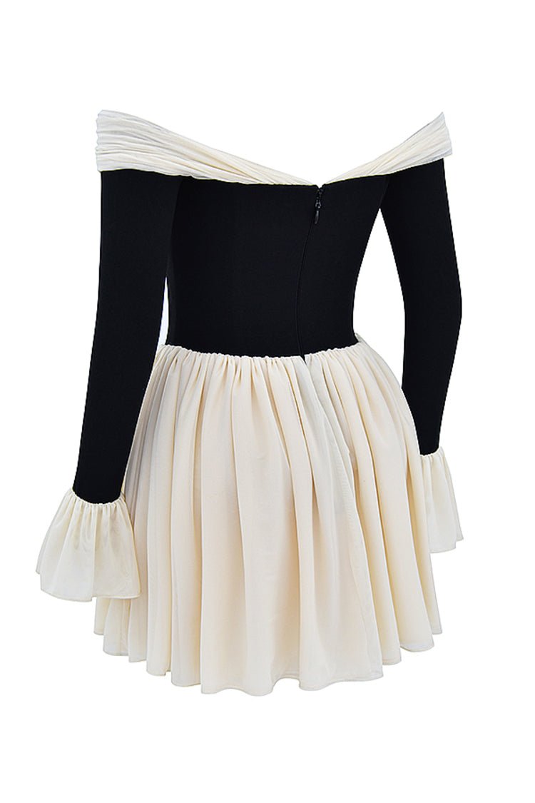 BowBust™ Off-Shoulder Mini Dress