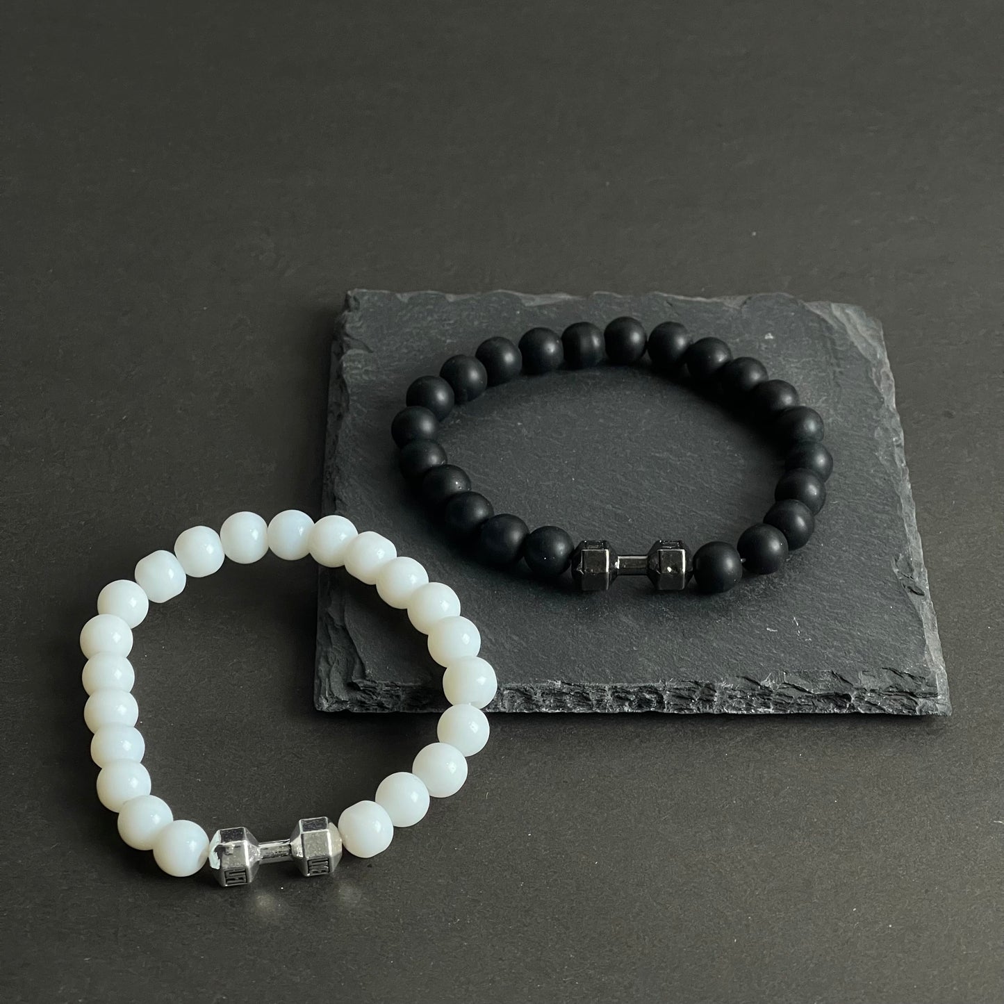 ForgeFlex™ - Dumbbell Bead Bracelet