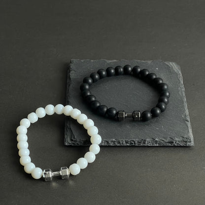 ForgeFlex™ - Dumbbell Bead Bracelet